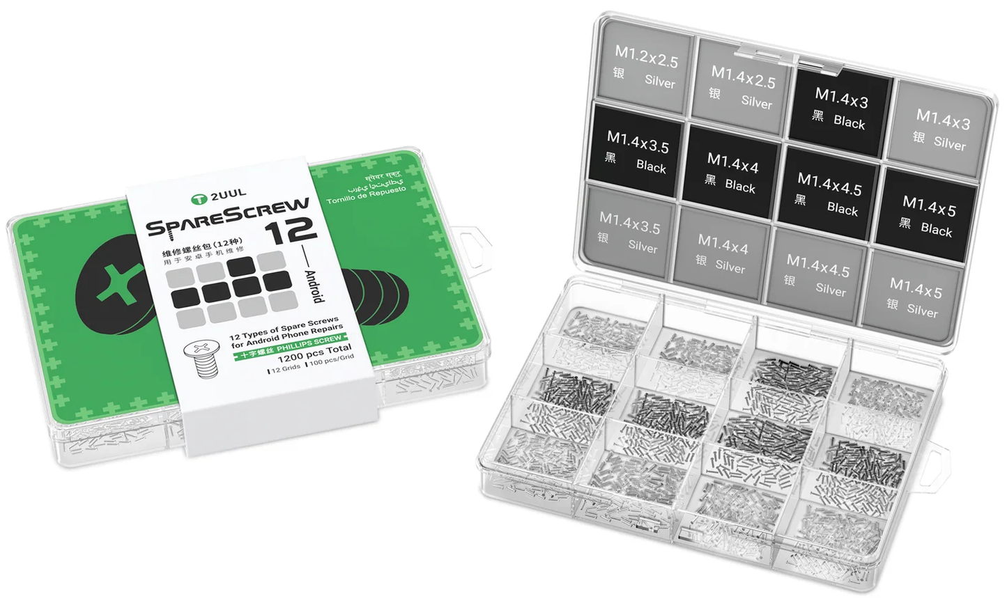 2UUL SC12 Screws for Apple Android Series, 1200in1