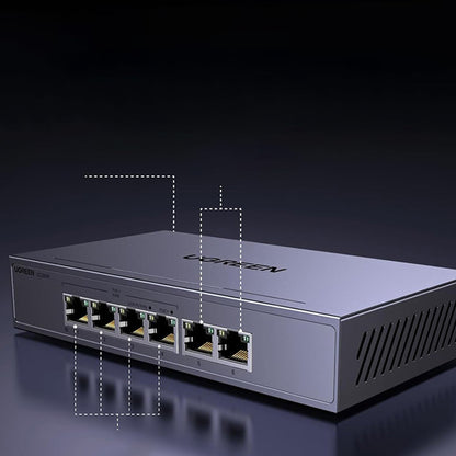UGREEN CM741 Network Switch (35371EU), Gray