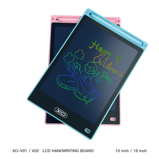 XO Design V02 Drawing / Writing Tablet, 16inch, Pink