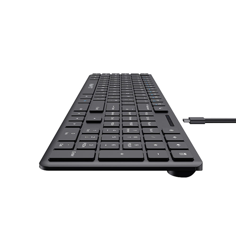 HAVIT KB252 Wired USB Keyboard, USB-C, 1.5m, Black