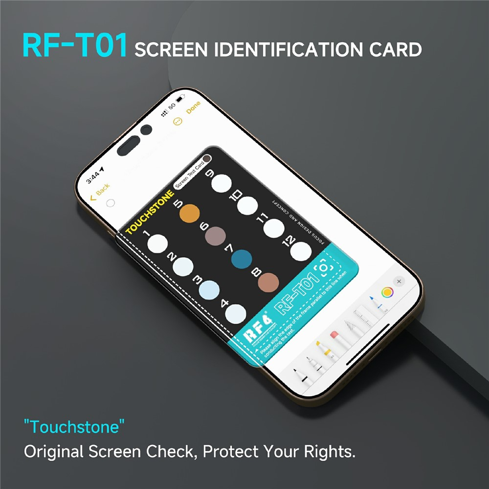 RF4 RF-T01 Display Polarization Tester for Apple iPhone 12 - 17 Series