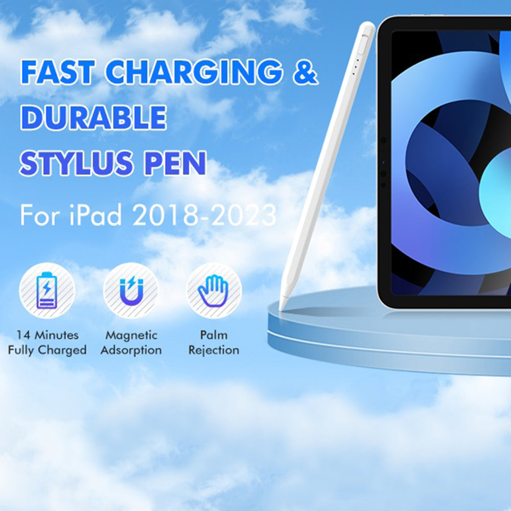 Touch Pen Techsuit AX10-T for Apple iPad, Active Version, White