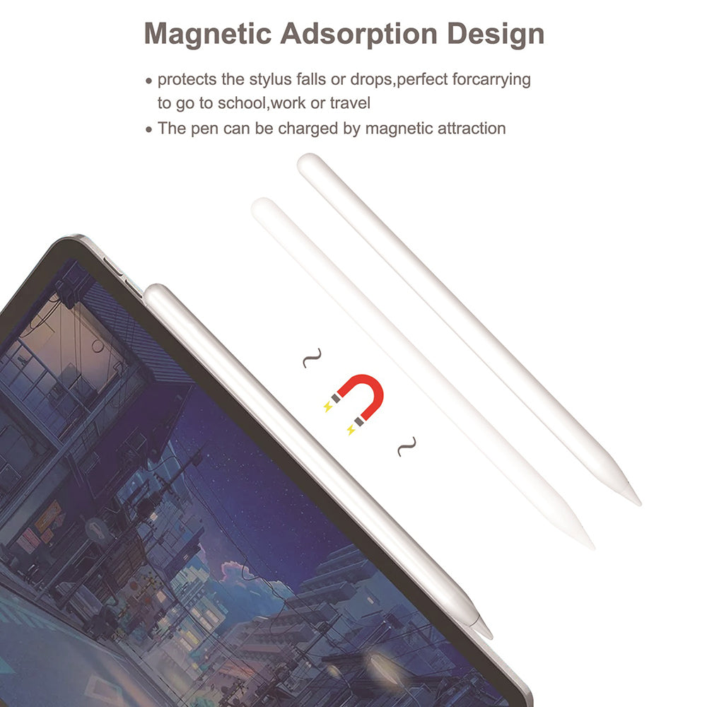 Touch Pen Techsuit M2 for Apple iPad, Active Version, White