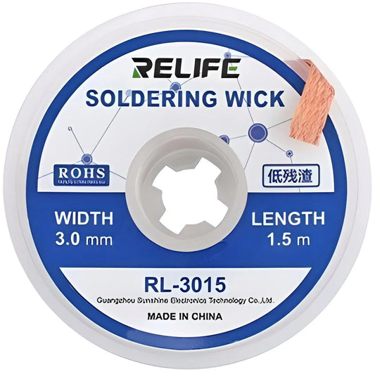 Relife RL-3015 Wick, 3mm, 1.5m