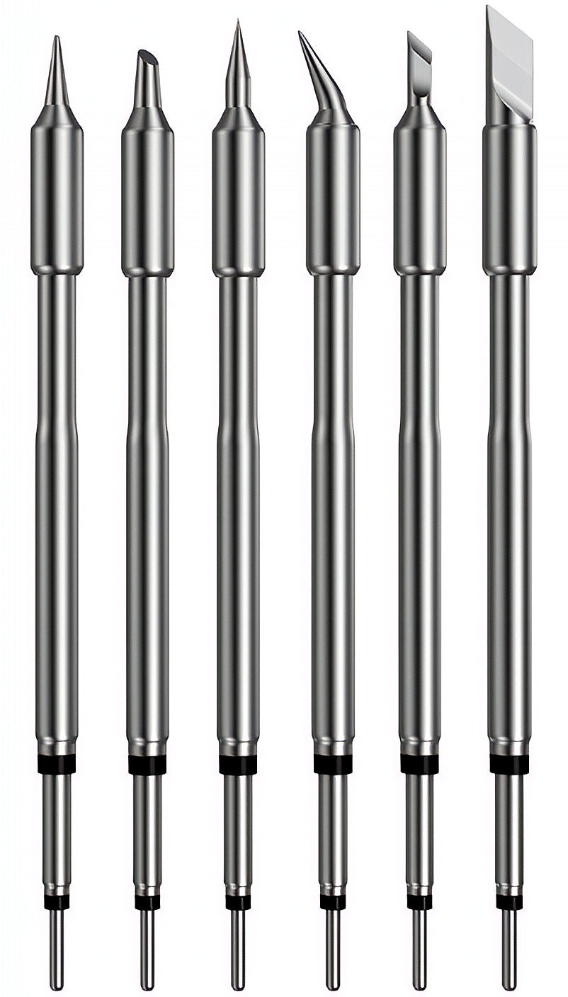 Fnirsi HS-02/245 Soldering Iron Tip, Set of 6 pieces