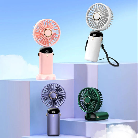 Techsuit N15 Portable Fan, White